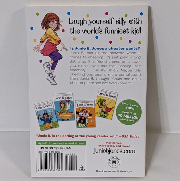 Junie B. Jones: Cheater Pants by Barbara Park Book, New York Times Best-selling - Picture 7 of 7